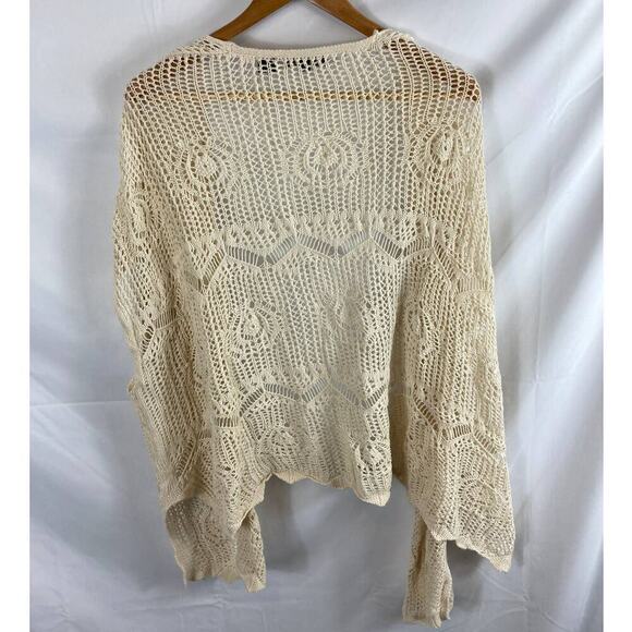 Jeanne Pierre Knit Beach Cotton Cardigan Sweater Small - Picture 3 of 3